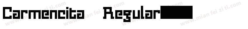 Carmencita Regular字体转换